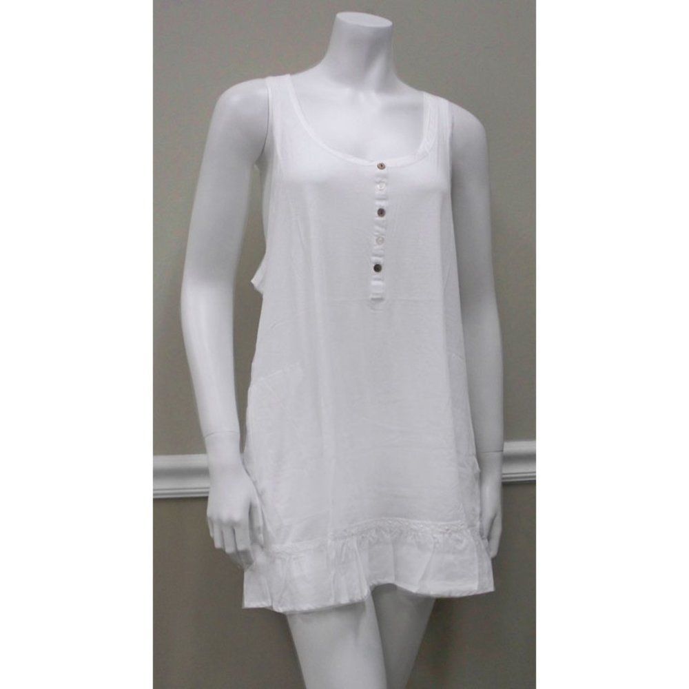 Park Vogel Lace Trim Racerback Tunic